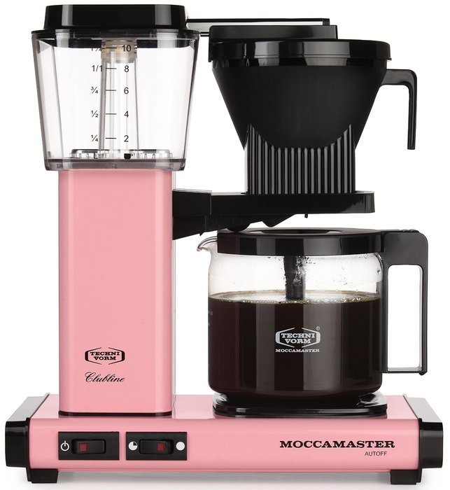 Moccamaster KBG 741 10-Cup Coffee Brewer with Glass Carafe, Polished Silver N7