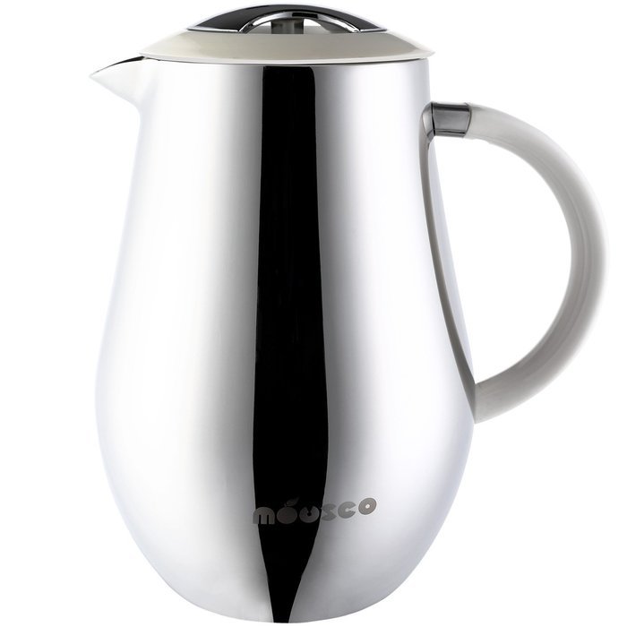 Miusco Stainless Steel Insulated Double Wall French Press Coffee Tea & Espresso Maker, 1 Liter 34 Oz N13