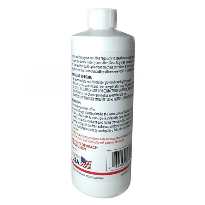 1 Descaling Solution Cleaner Keurig Cuisinart Coffee Maker Cleaning Descaler New N6