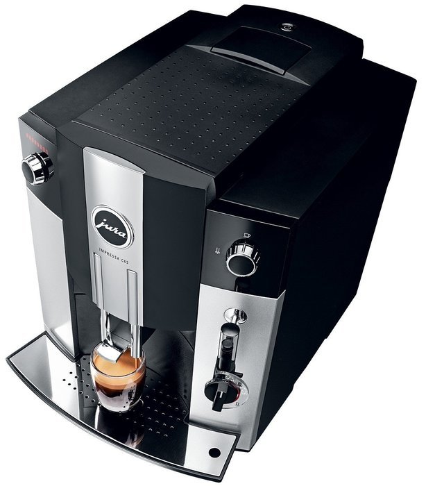 Jura IMPRESSA C65 Automatic Coffee Machine, Platinum N5