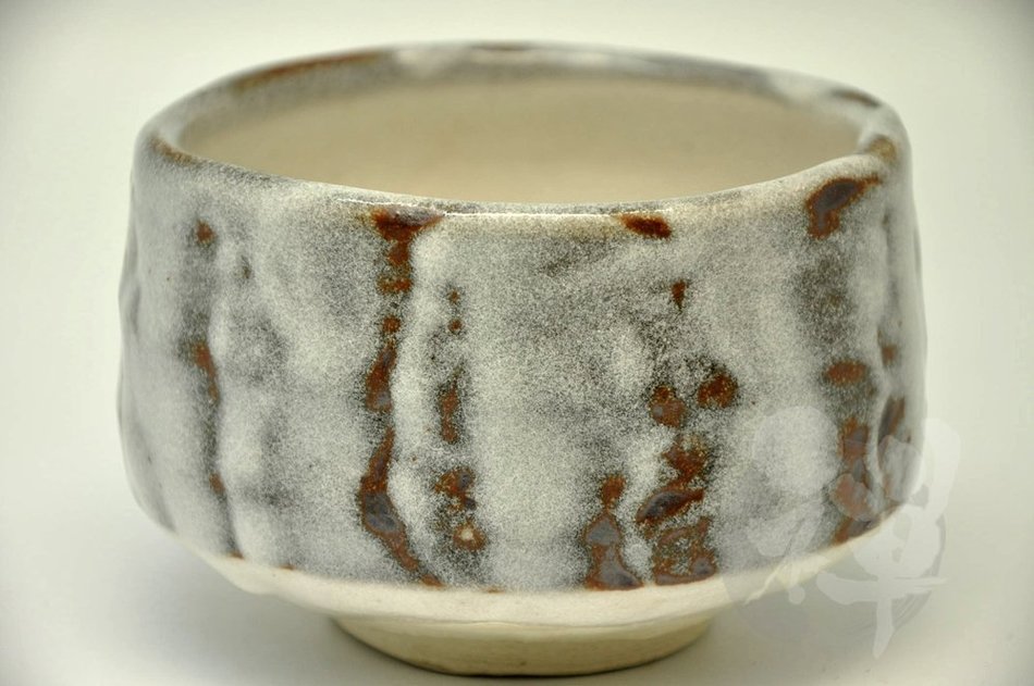 Japanese Mino Yaki ware Matcha Bowl Green Tea 11.5 / 11.5 / 8cm (4.5 / 4.5 / 3.1inch)[7351] N5