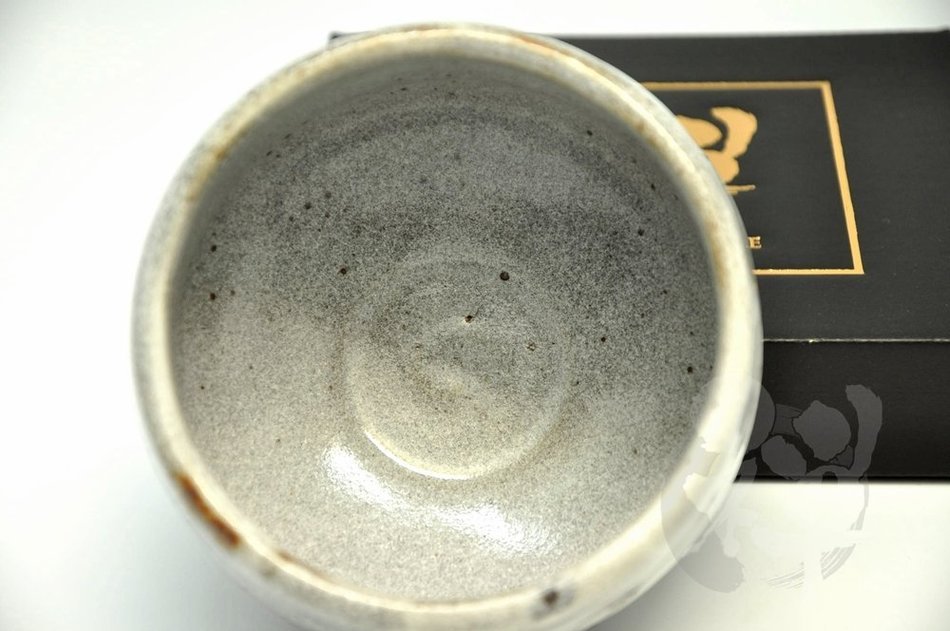 Japanese Mino Yaki ware Matcha Bowl Green Tea 11 / 11 / 8cm (4.3 / 4.3 / 3.1inch)[7345] N6