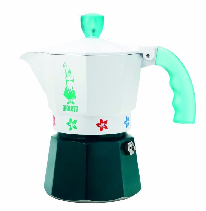 Bialetti: Moka Express "Artisti" Limited Edition 3-Cup Green [ Italian Import ]