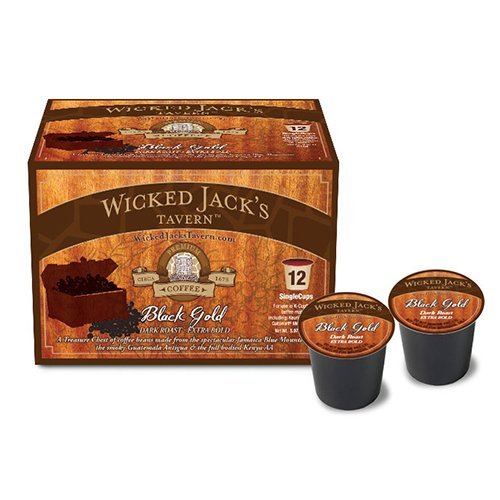 Wicked Jack Tavern Black Gold Single Cup Coffee - Pack of 12