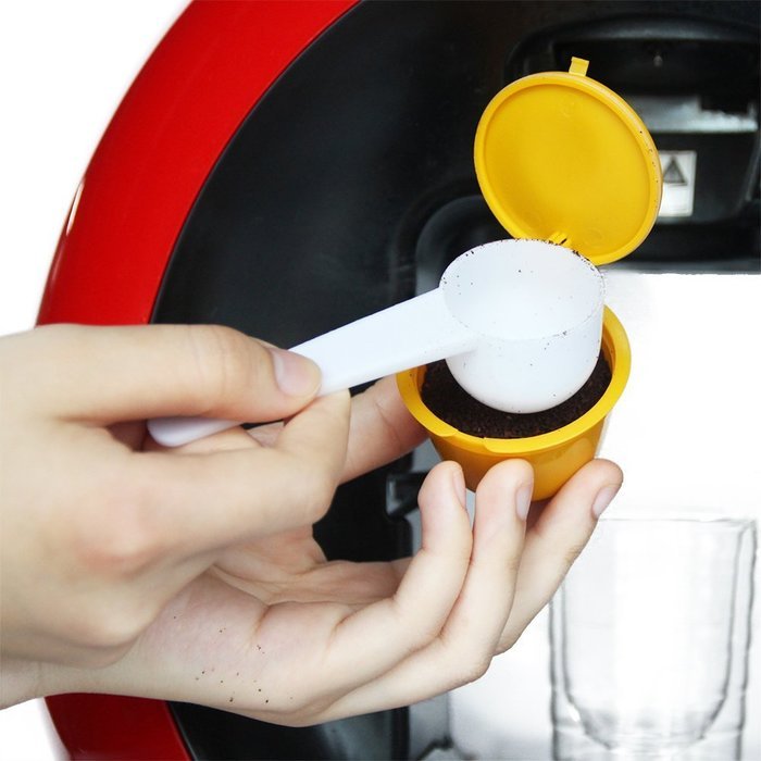 RECAPS 6 Cups/Pack Refillable Dolce Gusto Coffee Capsule Refilling More Than 200 Times Reusablefor Nescaf&eacute; Dolce... N3