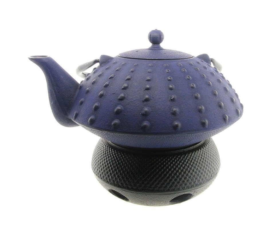 GURO Cast Iron Teapot Warmer, Black N4