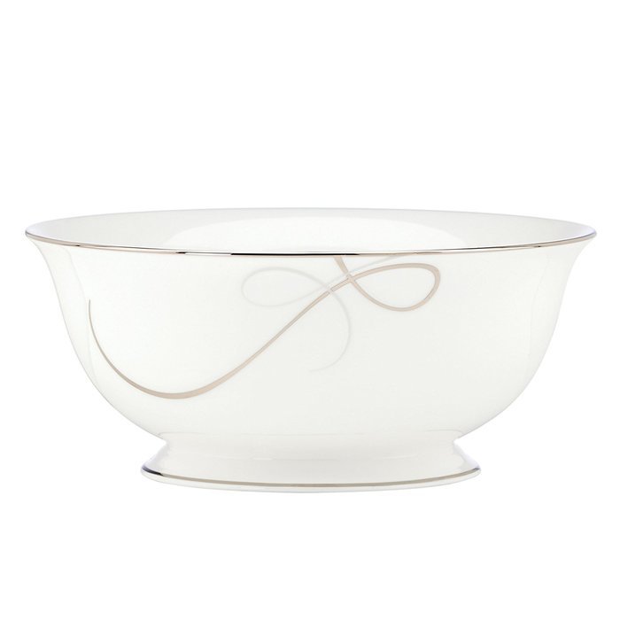 Lenox Adorn Low Bowl, White N9