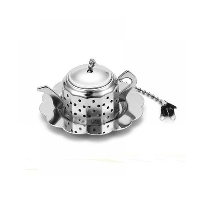 MAXGOODS Fine Stainless Steel Teapot Tea Infuser Strainer Herbal Filter N5