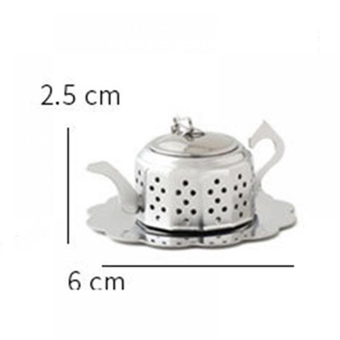 MAXGOODS Fine Stainless Steel Teapot Tea Infuser Strainer Herbal Filter N8