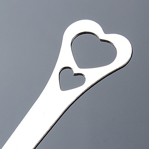 "Stainless Steel Heart-Shaped Tea Infuser Strainer Filter Spoon" shopping N7