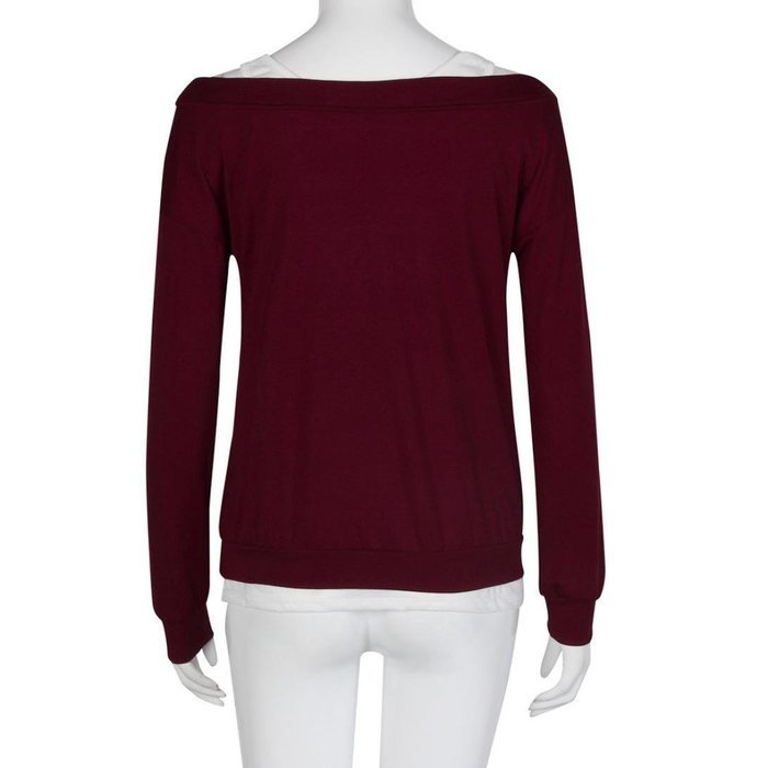 Bandage Blouse,Laimeng Women Cotton Blend Autumn Winter Strap Casual Shirt T-shirt Top Blouse (M, Gray) N14