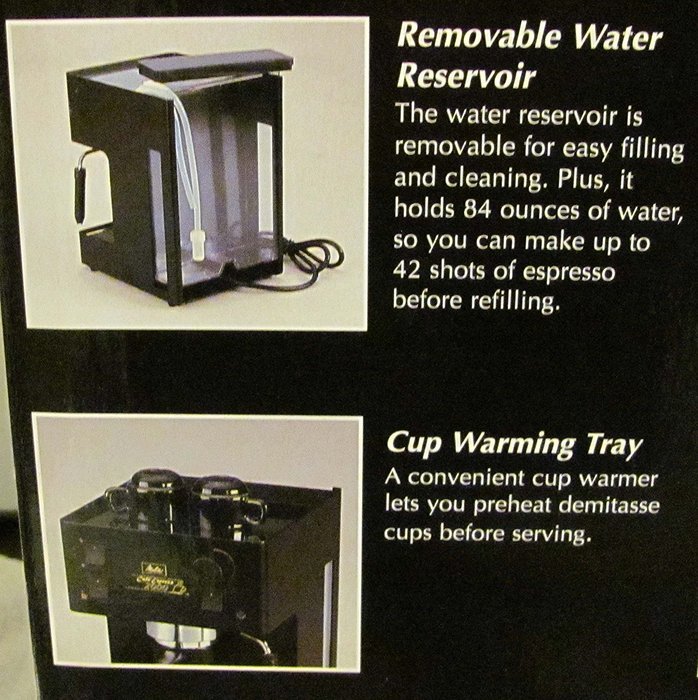 The Melitta Cafe Express 2000 Model K7953 N5