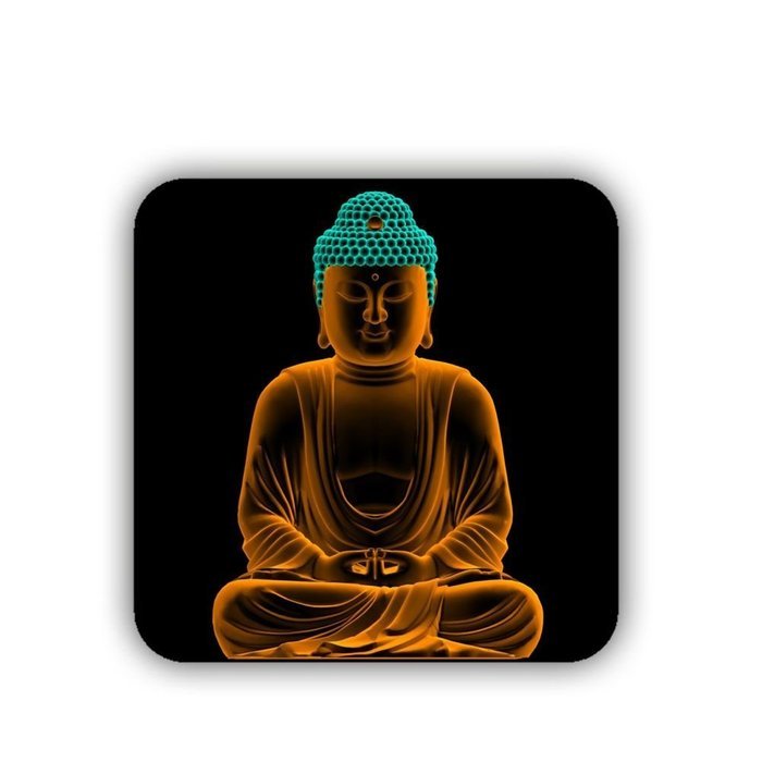 Generic Cup Coaster Quality Print Buddha Made By Mdf N8