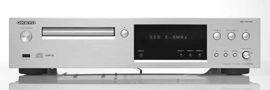ONKYO C-N7050 (S) network CD Player Hi-Res sound source corresponding Silver N3