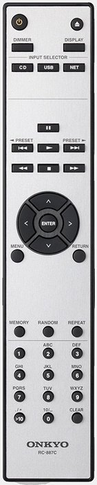 ONKYO C-N7050 (S) network CD Player Hi-Res sound source corresponding Silver N4