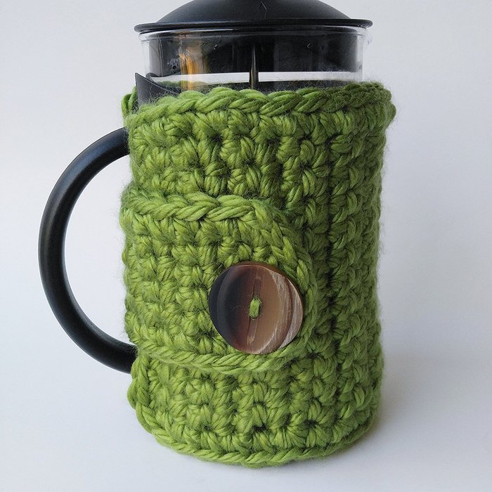 French Press Cozy Green 8 cup Green N2