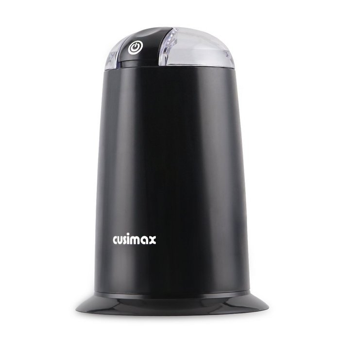 Cusimax 5-Cups-of-Coffee Coffee Grinder,Fresh-Grind Spice Grinder with Stainless Steel Blade,Black N7