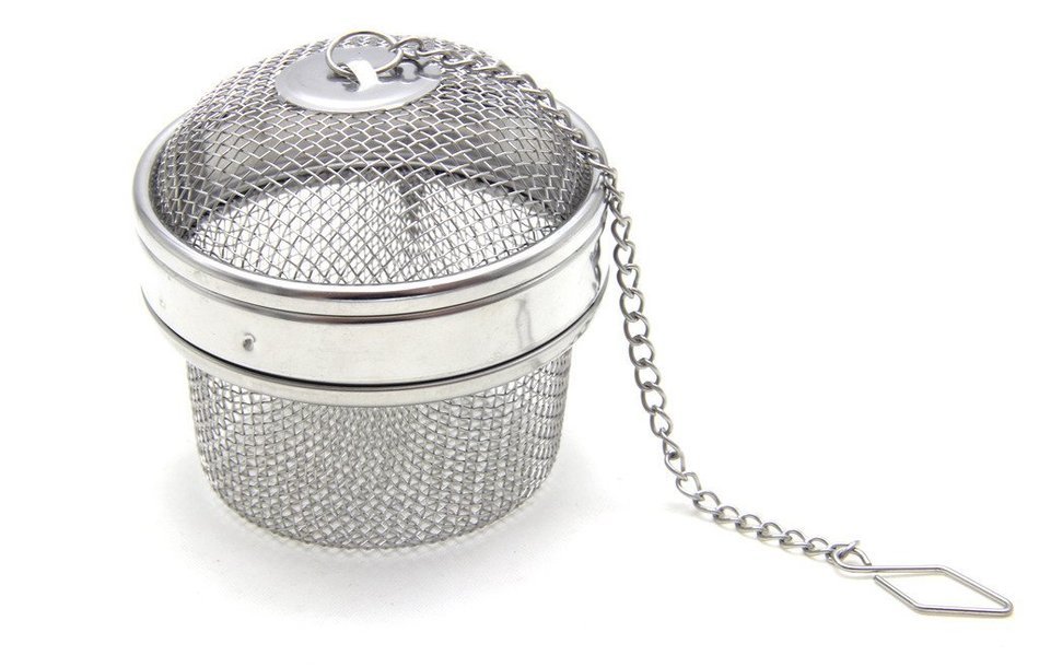 Time Roaming 2.7"D stainless steel mesh tea ball infuser N3
