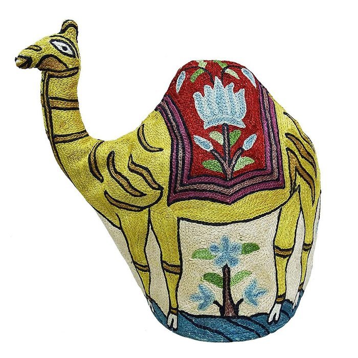 Camel Design Kettle Cover Kashmiri Embroidery Quilted Tea Pot Cover Gift N4