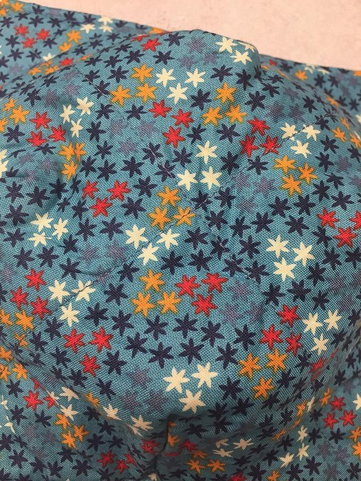 Teal Blue mosaic stars,handmade,Hot Cold Bowl Cozy,Microwave Bowl Cozie,Fabric Trivet,Hot pad,Pot Holder,Cotton... N2