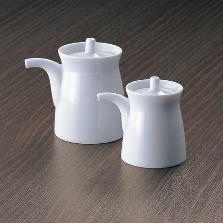 Hakusan pottery G type Soy sauce bottle Size S White N3