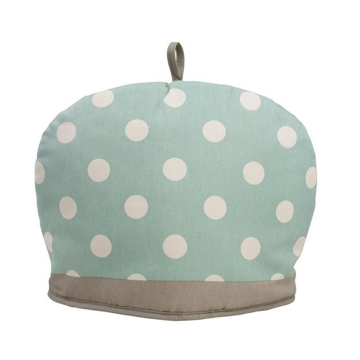 T&G Cream and Country Tea Time Mint Spot Tea Cosy Cozie 20122 N2