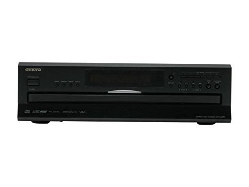 ONKYO DXC390 6-Disc Carousel Changer CD Player, Black N4