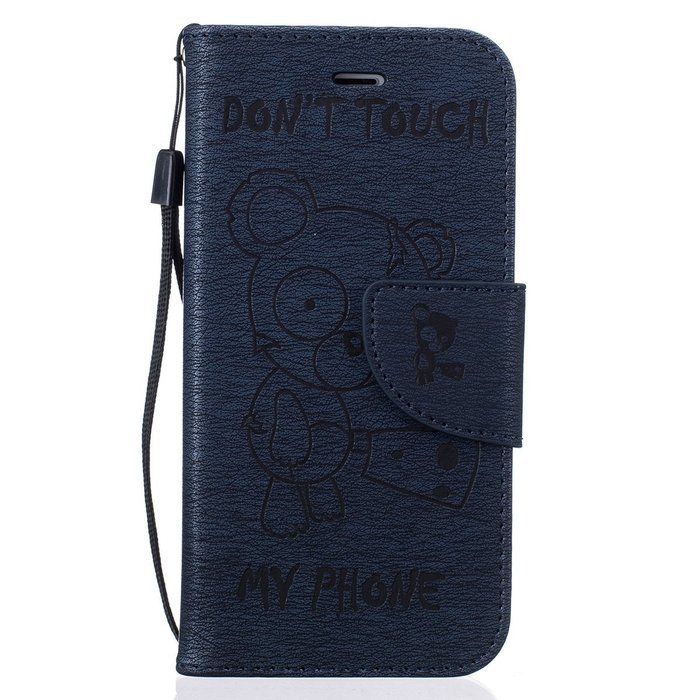 iPhone 7 Case, iPhone 7 Wallet Case,PHEZEN Beauty Flower Girl Cat Design PU Leather Wallet Case Stand Flip Case... N88