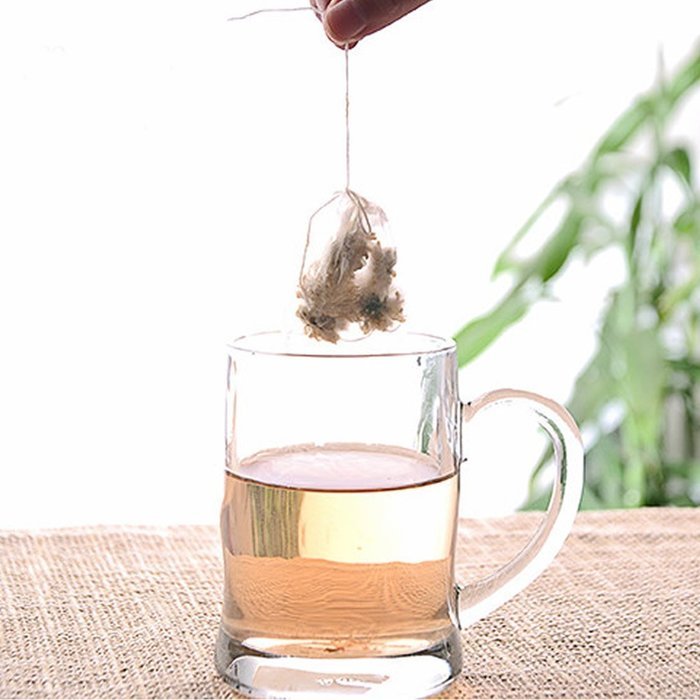Estone&reg; New 50/100/200Pcs Empty Teabags String Heat Seal Filter Paper Herb Loose Tea Bag (100pcs) N8