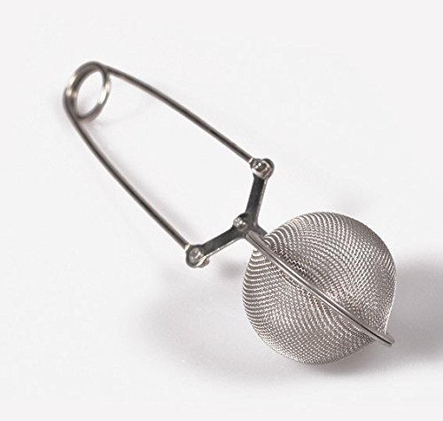 Stainless Steel Herb or Tea Leaf Mesh Ball Spoon Infuser Strainer Filter N5