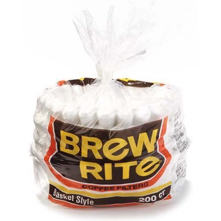 12-Cup Basket-Style Disposable Coffee Filters, 200 count N2