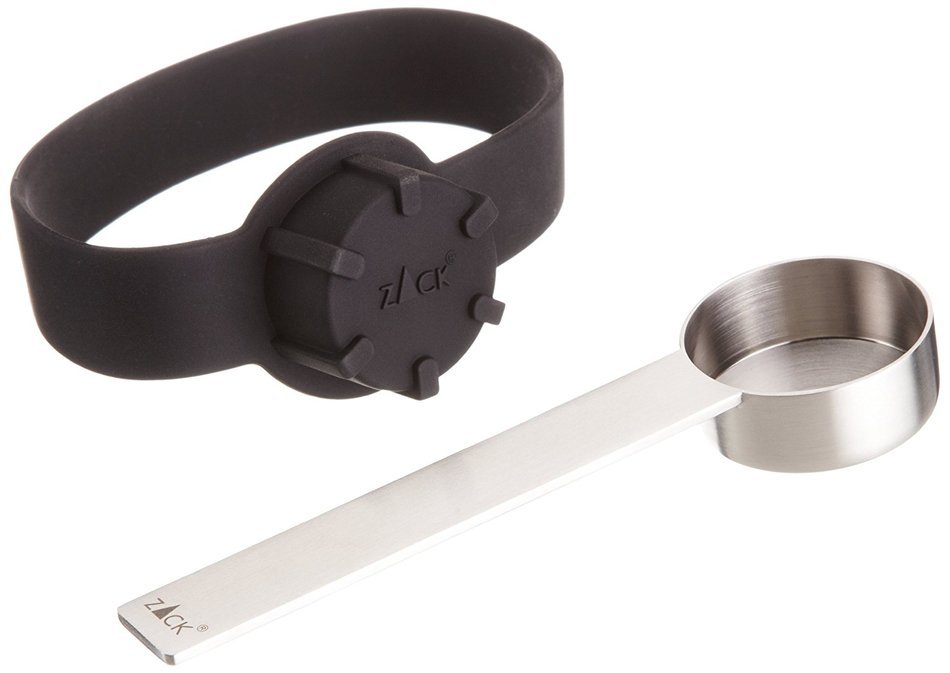 ZACK 20239 POCOFILO coffee scoop with silicone holder