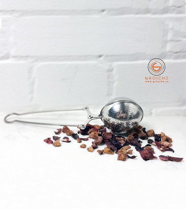 GROSCHE Torch Tea Infuser Pincer Spoon Made with 18-8 Stainless Steel N3