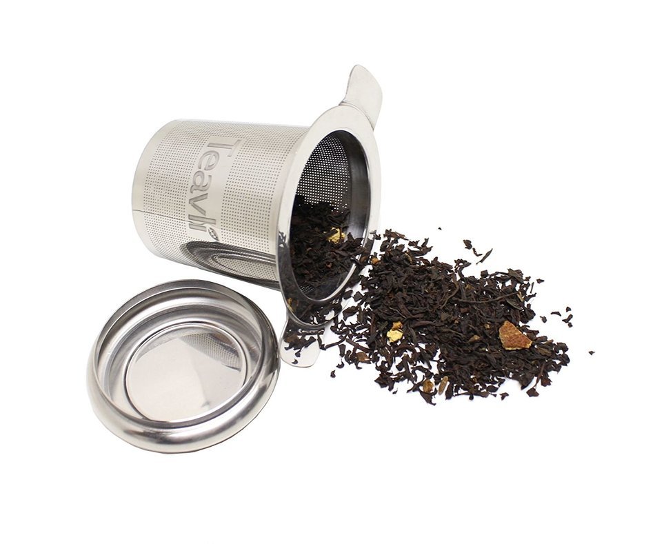 Teavli In-Mug Tea Infuser | Extra-Fine Stainless Steel Mesh Tea Infuser, Perfect Loose-Leaf Tea Infuser for Brewing... N5