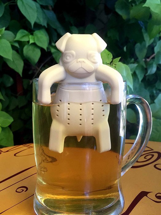 The Adorable Loose Leaf Silicone Tea Infuser Set of 5 by SunKewl with Gift Box N17
