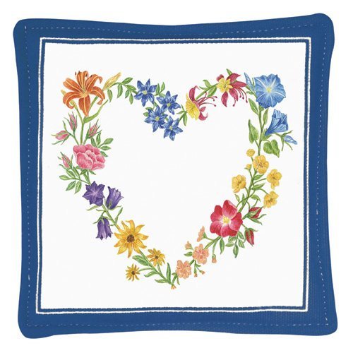 Alice's Cottage - Single Spiced Mug Mat - Flower Heart