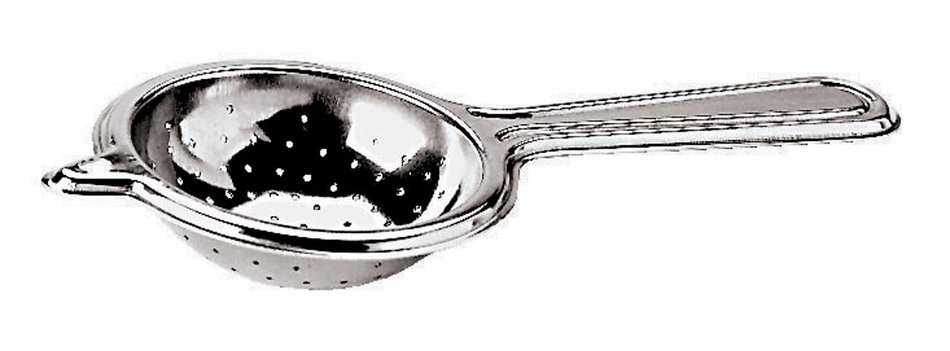 Paderno World Cuisine 3-Inch Stainless-Steel Tea Strainer