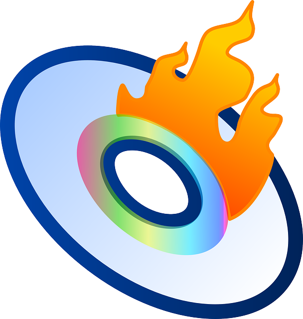 Burn CD Clip Art free image download