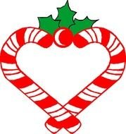 Candy Cane Hearts N2