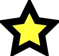 Star Vector Clip Art N3