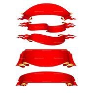 Scroll Banner Clip Art drawing