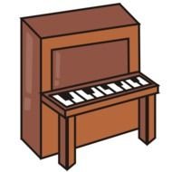 Piano Clip Art N4