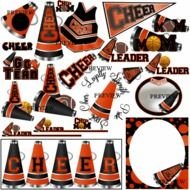 Cheerleading Clip Art N14
