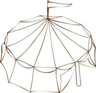 Circus Tent Clip Art N23