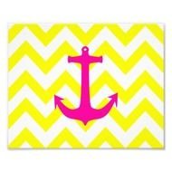 Anchor With Chevron Pattern