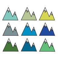Mountain Day Clip Art