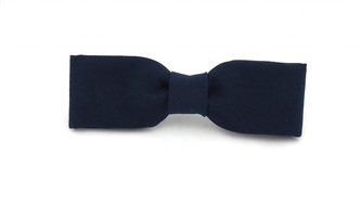 Clip art of Men Skinny Thin Nautical Blue on bow tie