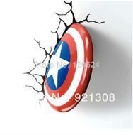 Captain America Shield 3D Deco Light