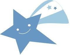 Pink Shooting Star Clip Art