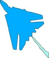 Plane Silhouette Clip Art N3
